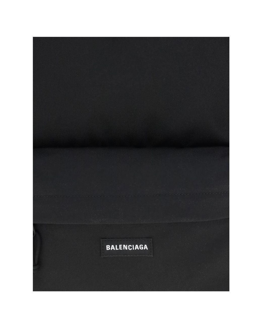 Balenciaga Black Polyamide Backpack for men