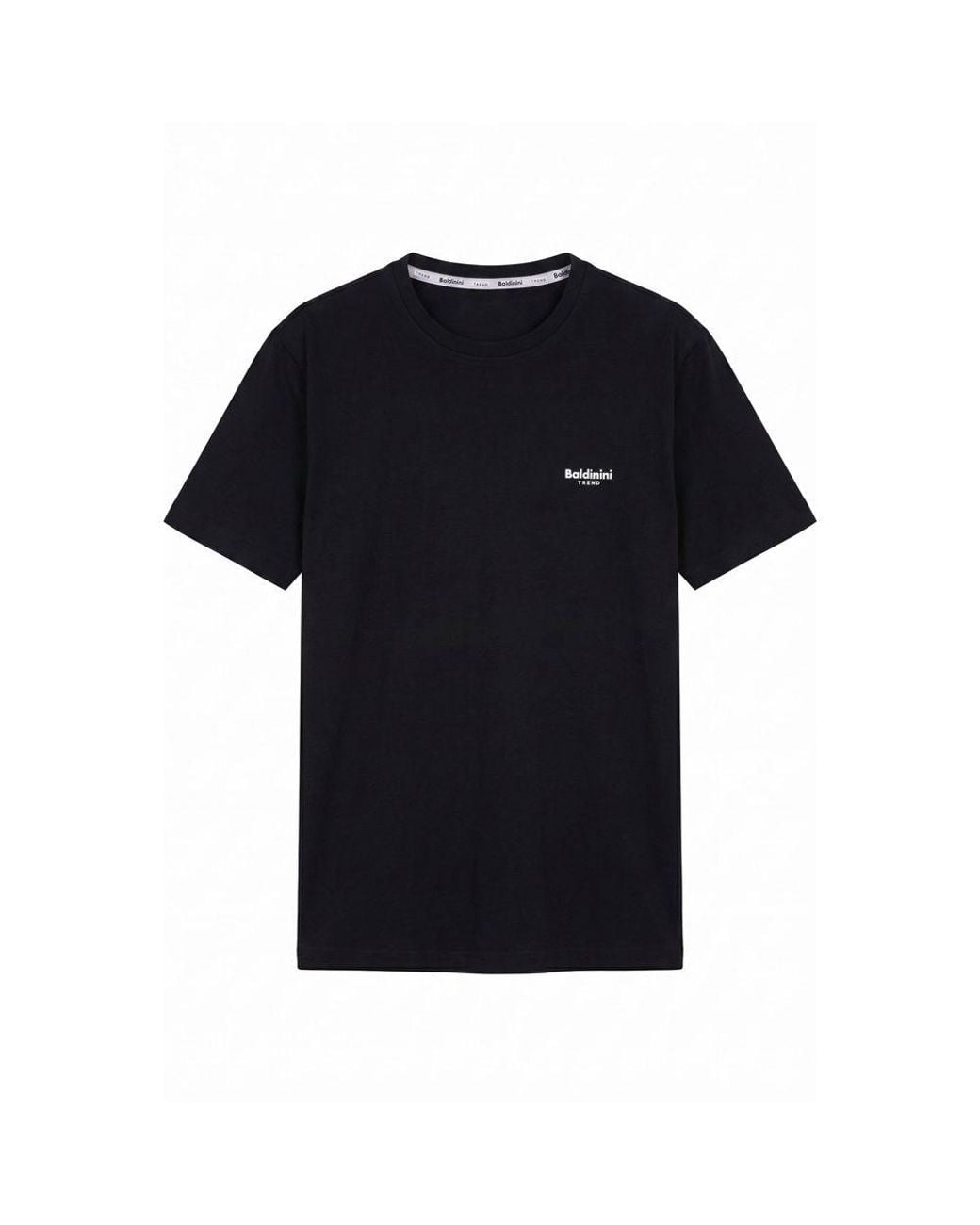 Baldinini Black Cotton Men T for men