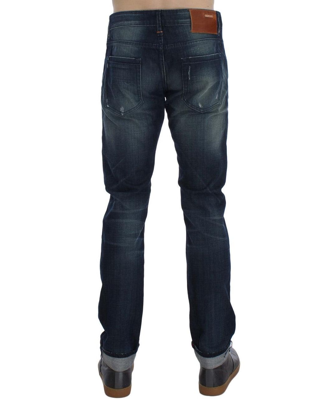 Acht Denim Straight Fit Jeans Blue Sig30494 for men