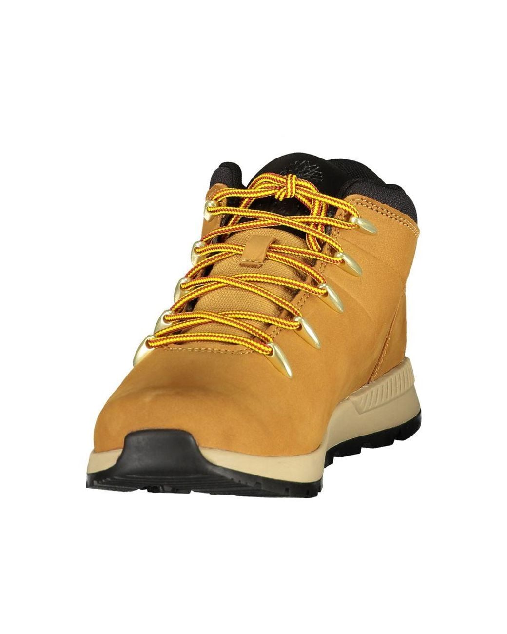 Timberland Brown Yellow Leather 's Sneaker
