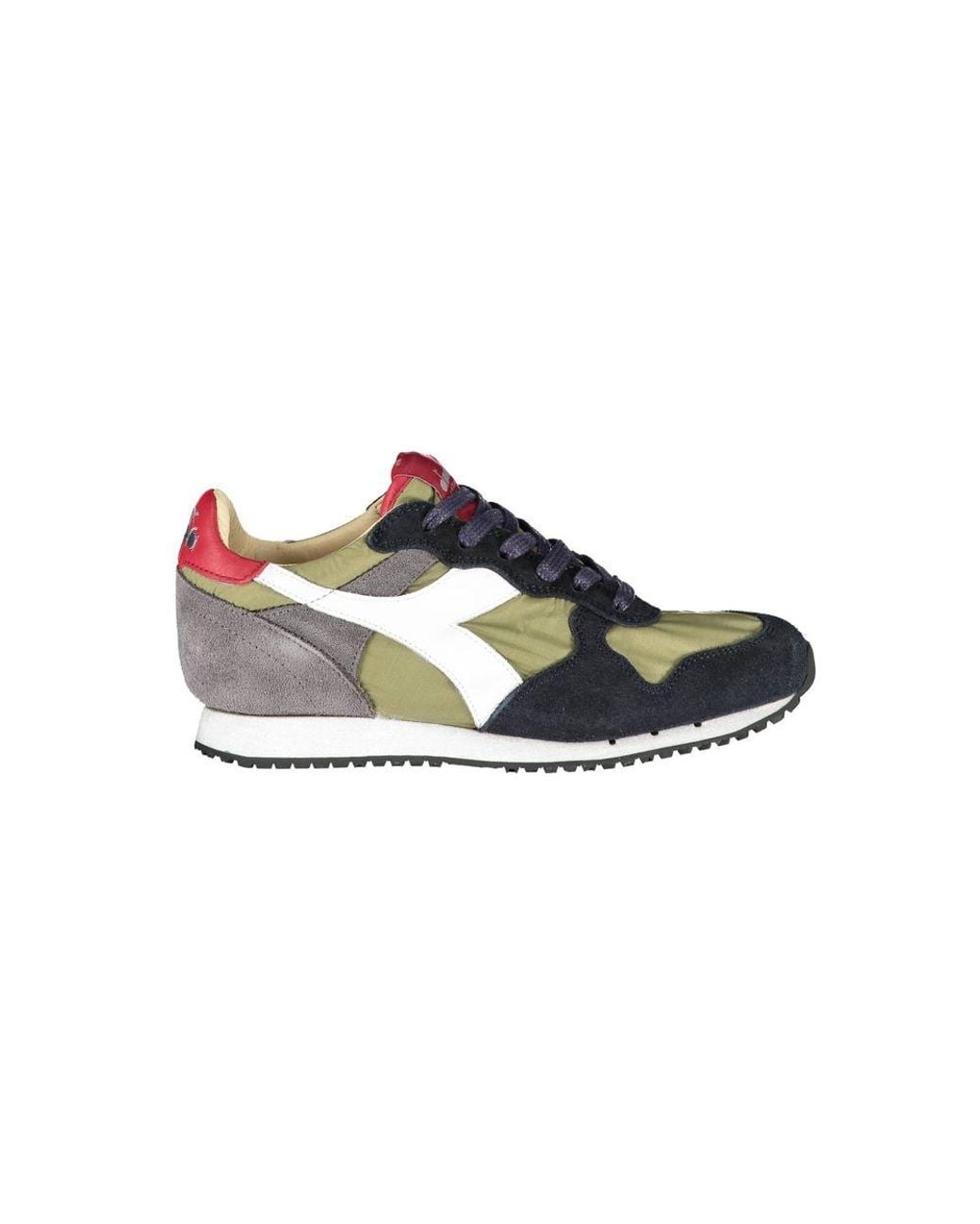 Diadora Green Fabric Sneaker