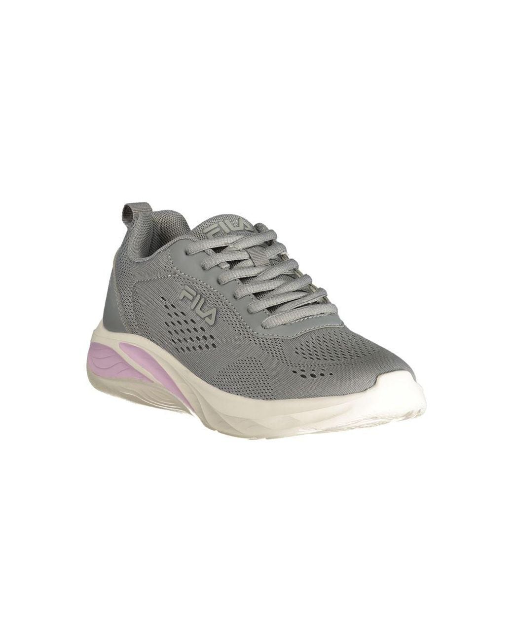 Fila Gray Polyester 's Sneaker