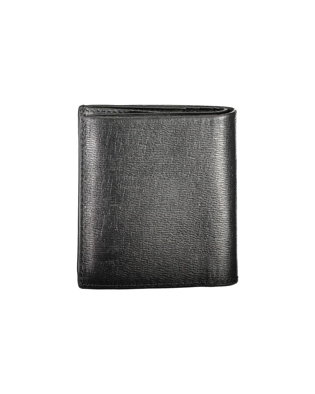 Calvin Klein Gray Leather Wallet for men