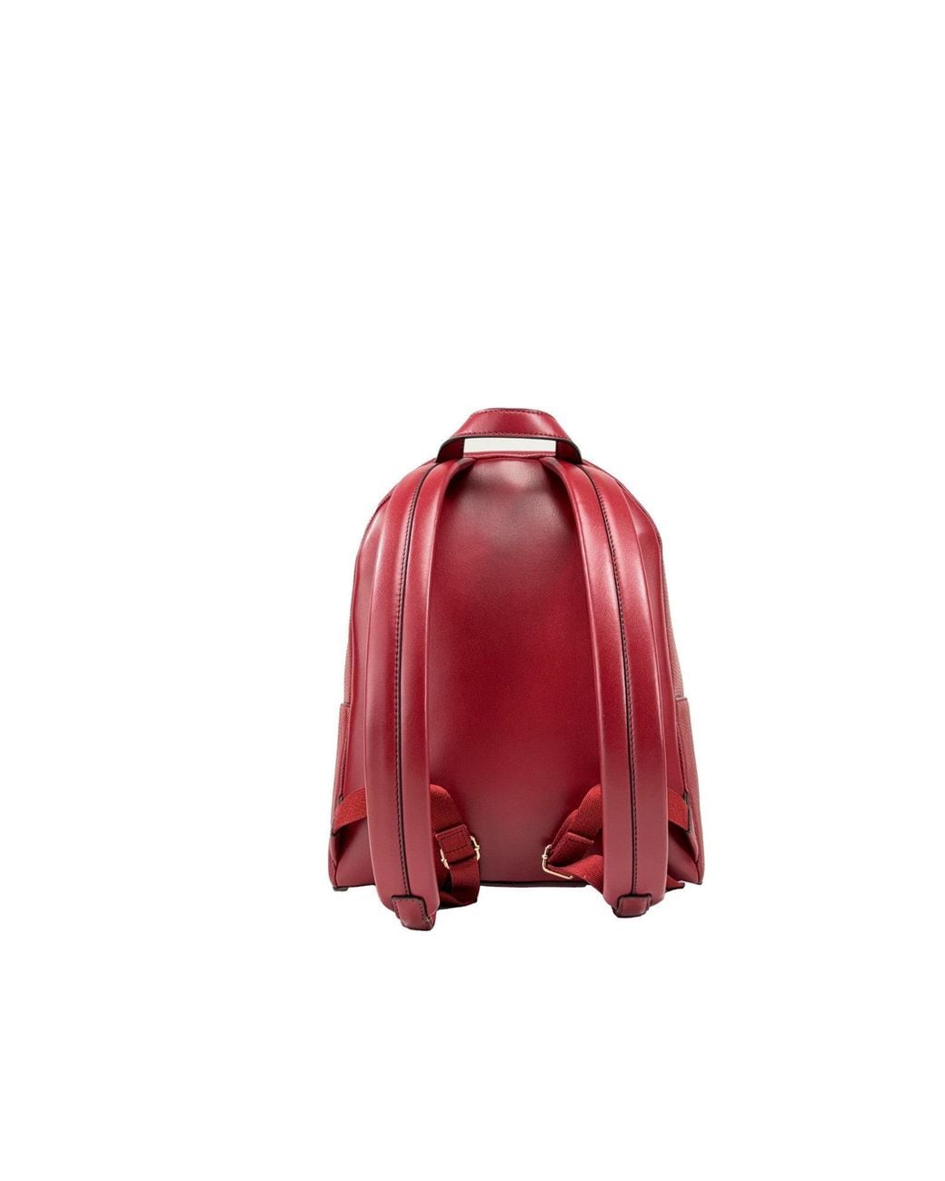 Michael Kors Red Slater Large Chain Backpack Bookbag