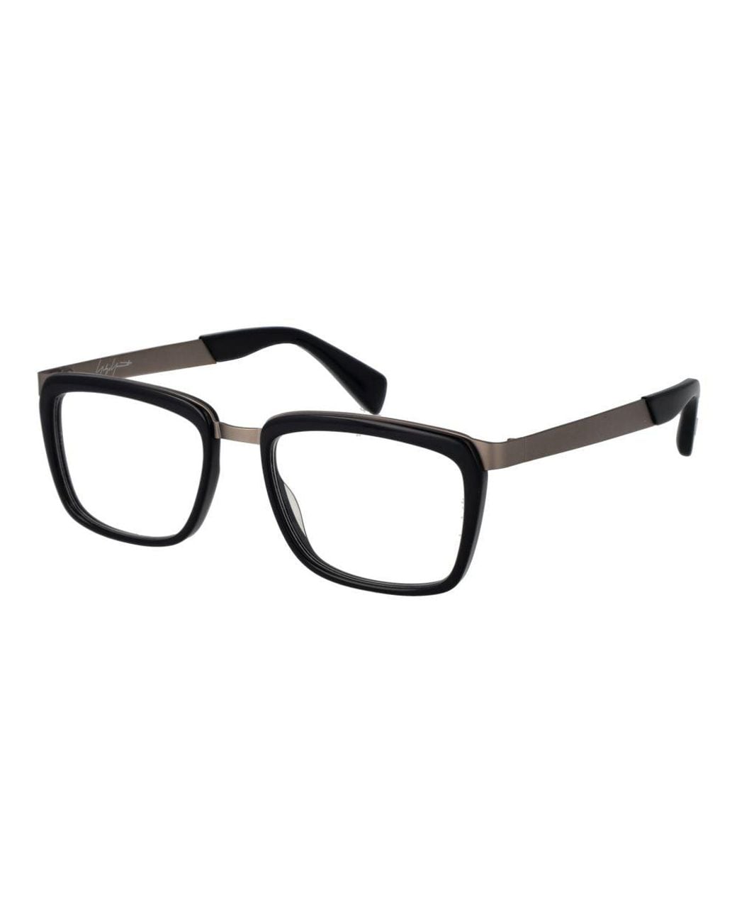 Yohji Yamamoto Black Acetate Glasses (Frames)