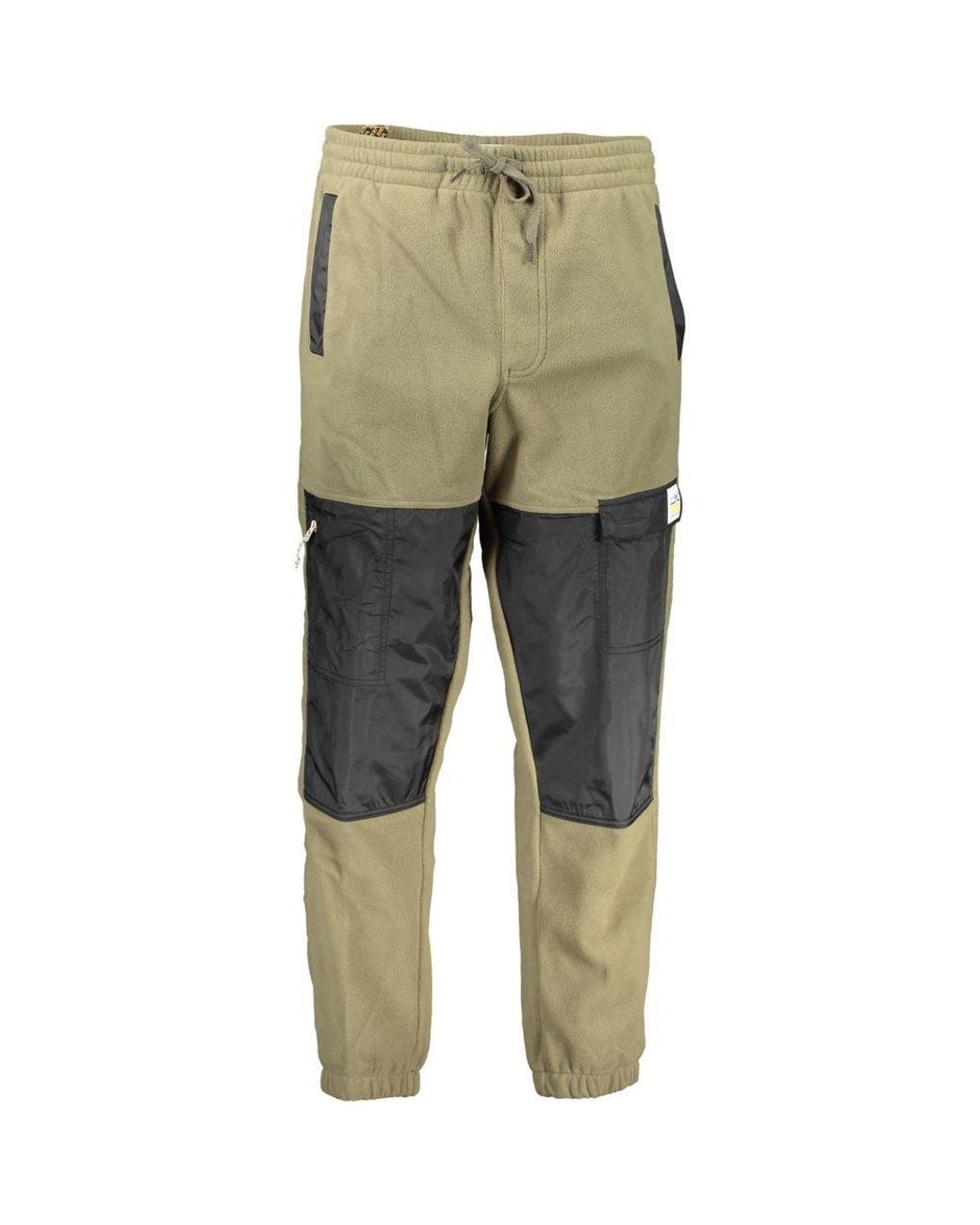 Vans Green Verde Polyester Men's Track Pant for men