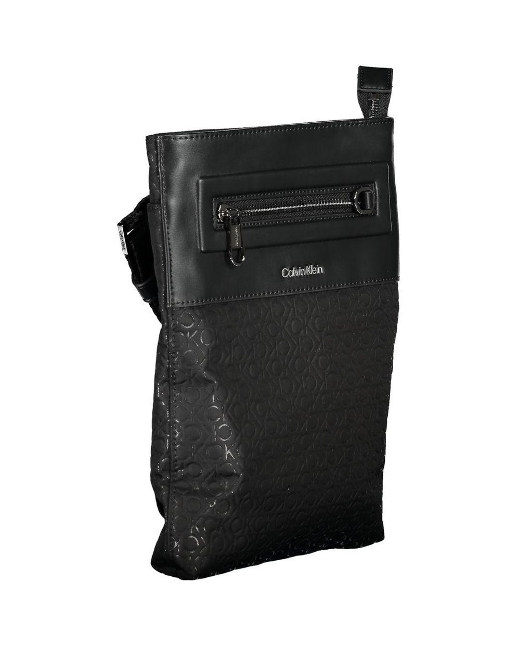 Calvin Klein Black Eco-Conscious Sleek Shoulder Bag for men
