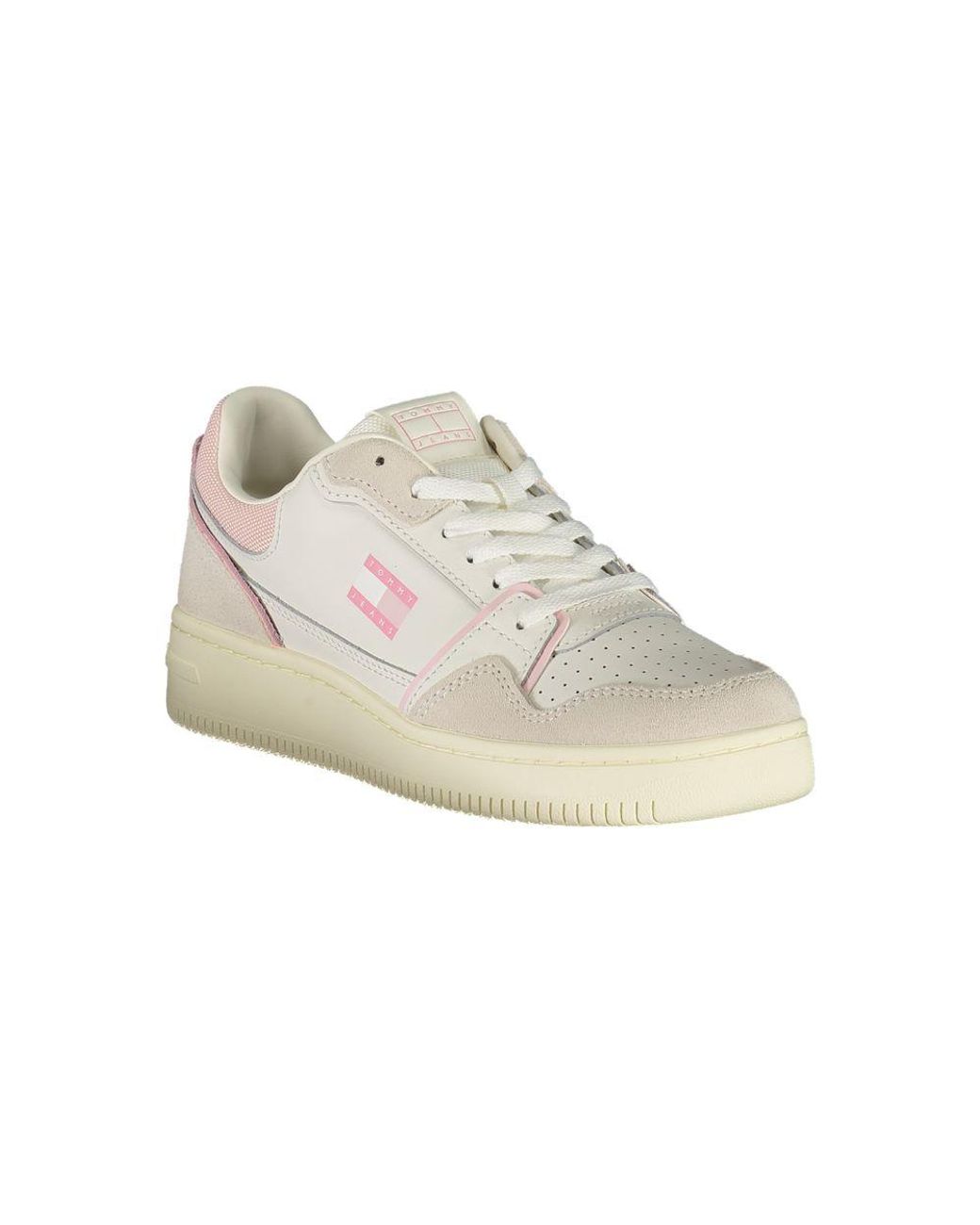 Tommy Hilfiger White Leather Sneaker