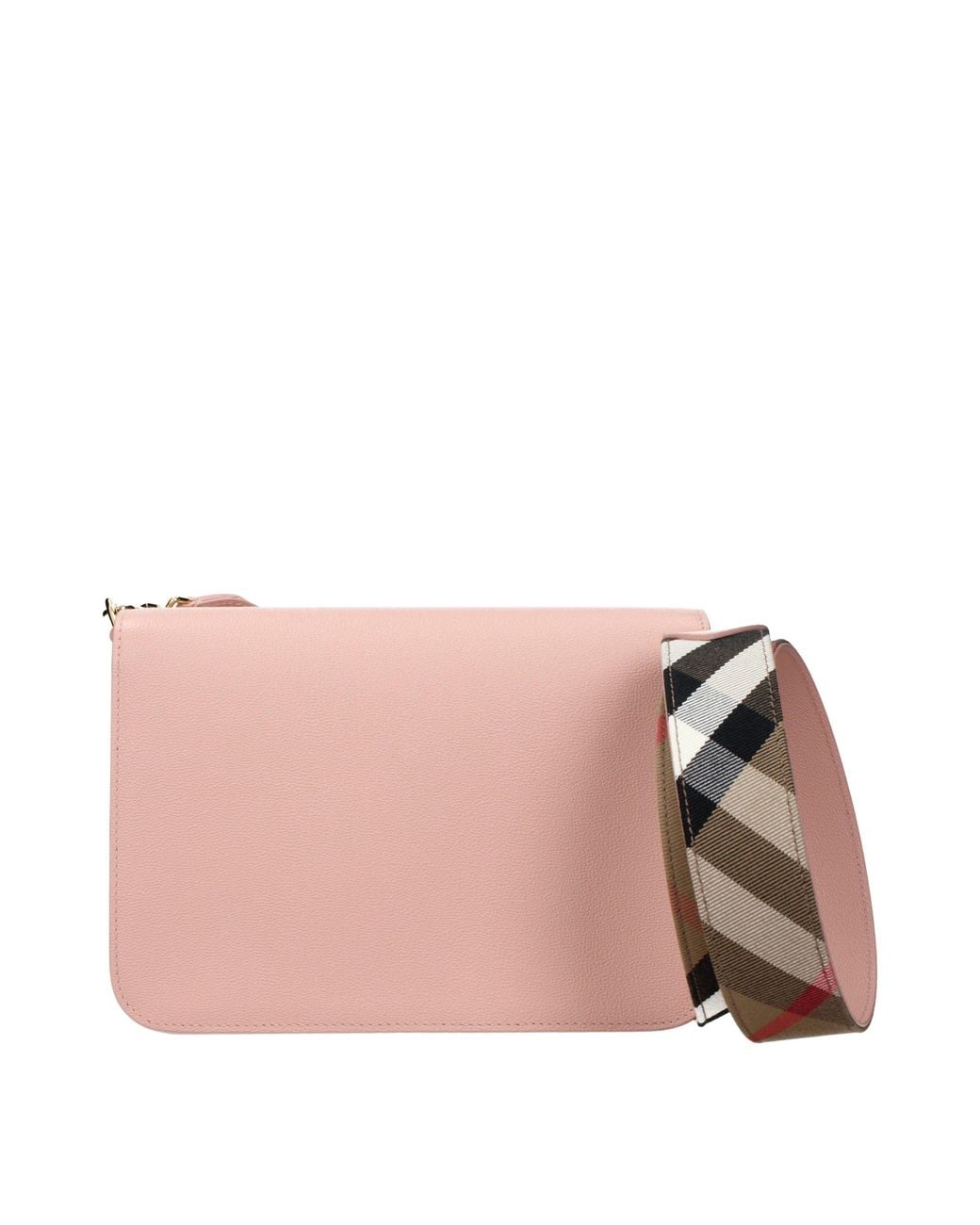 Burberry Pink Leather Crossbody Bag
