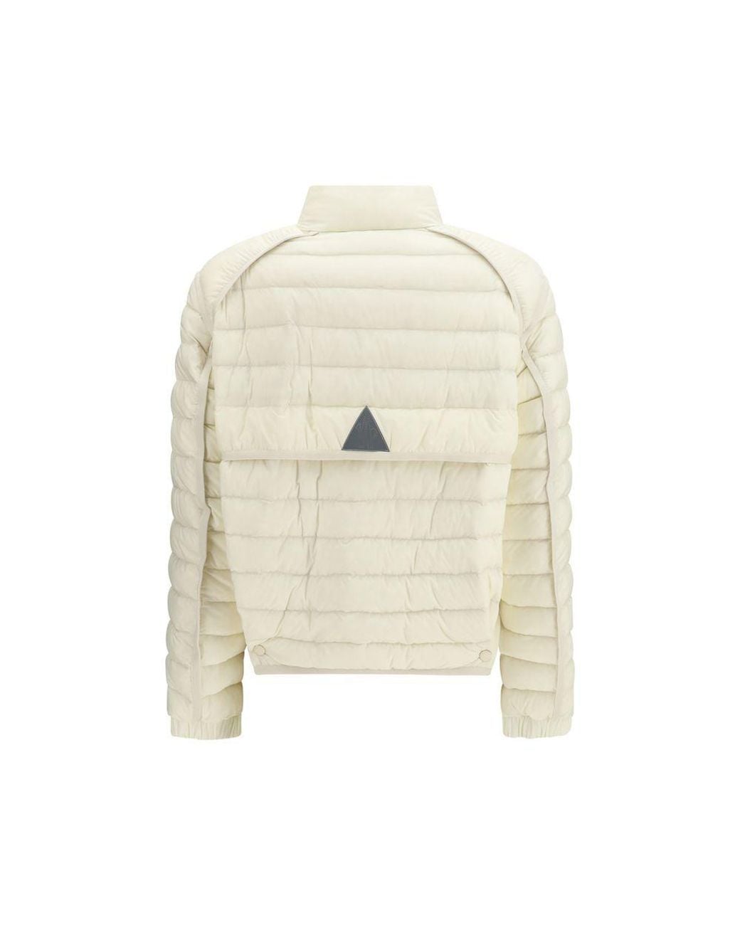 Moncler White Polyamide Coat
