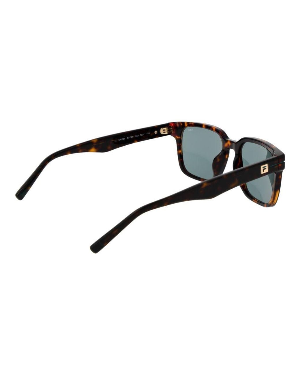 Fila Black Cellulose Acetate Sunglasses for men
