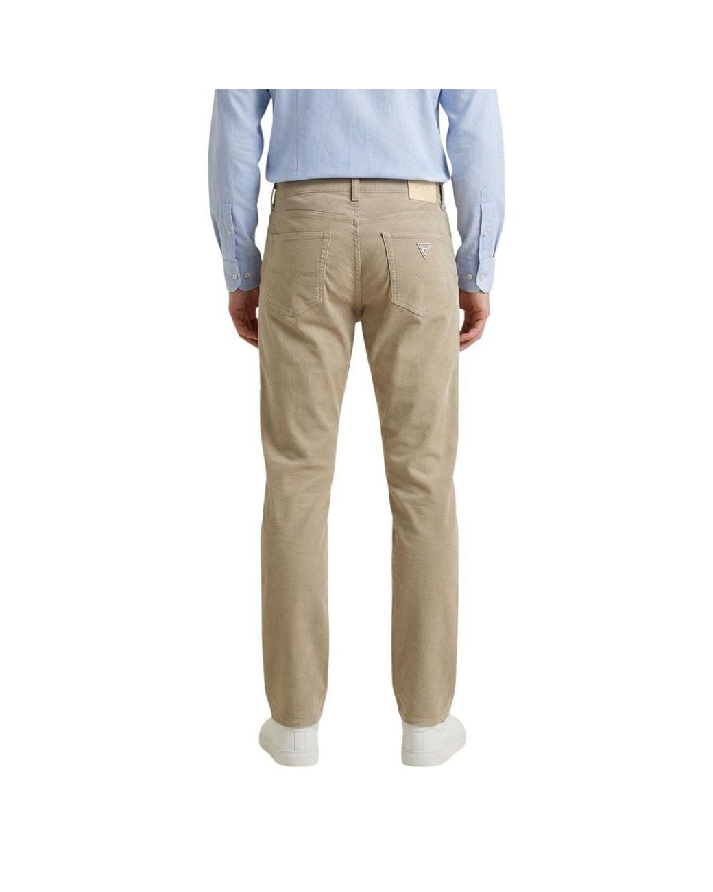 Guess Blue Cotton Skinny Pants for men