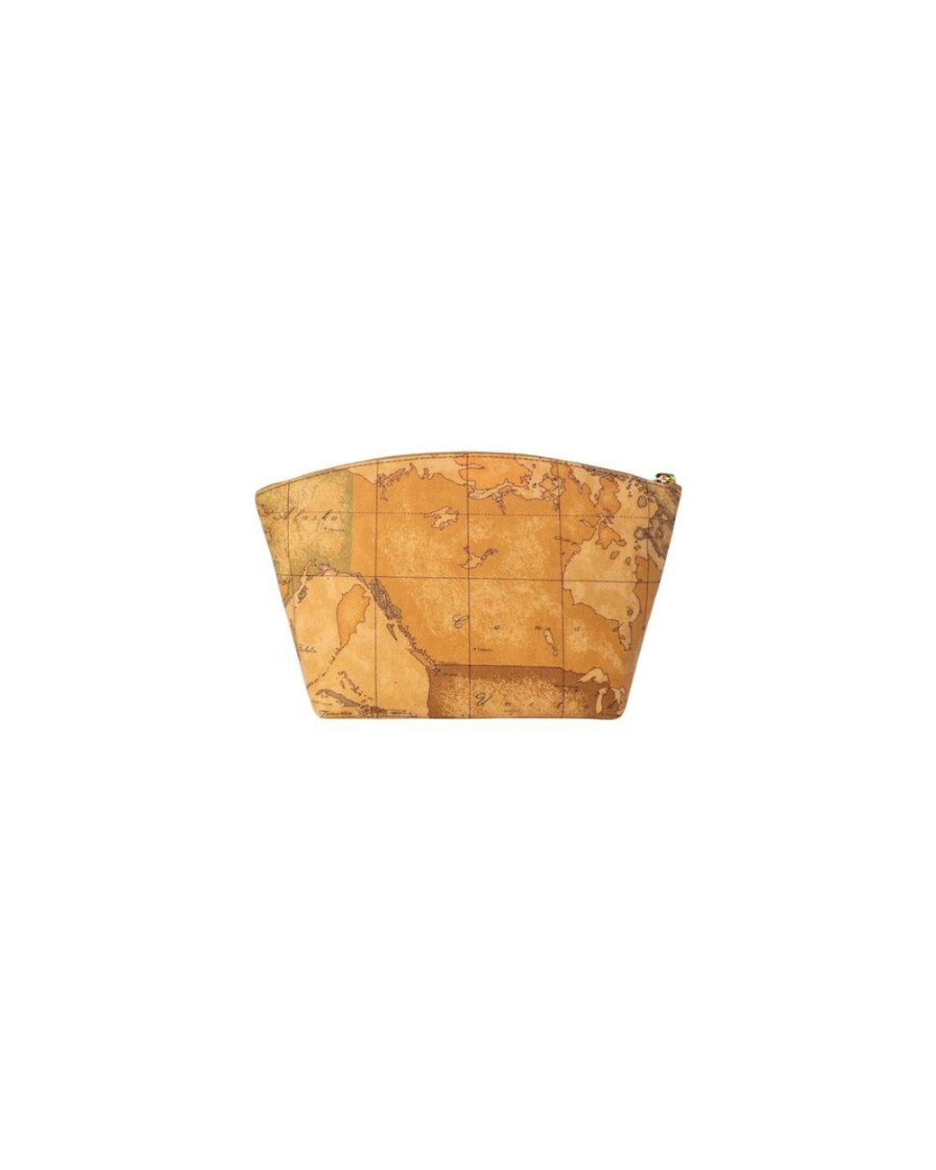 Alviero Martini 1A Classe White Cotton Clutch Bag