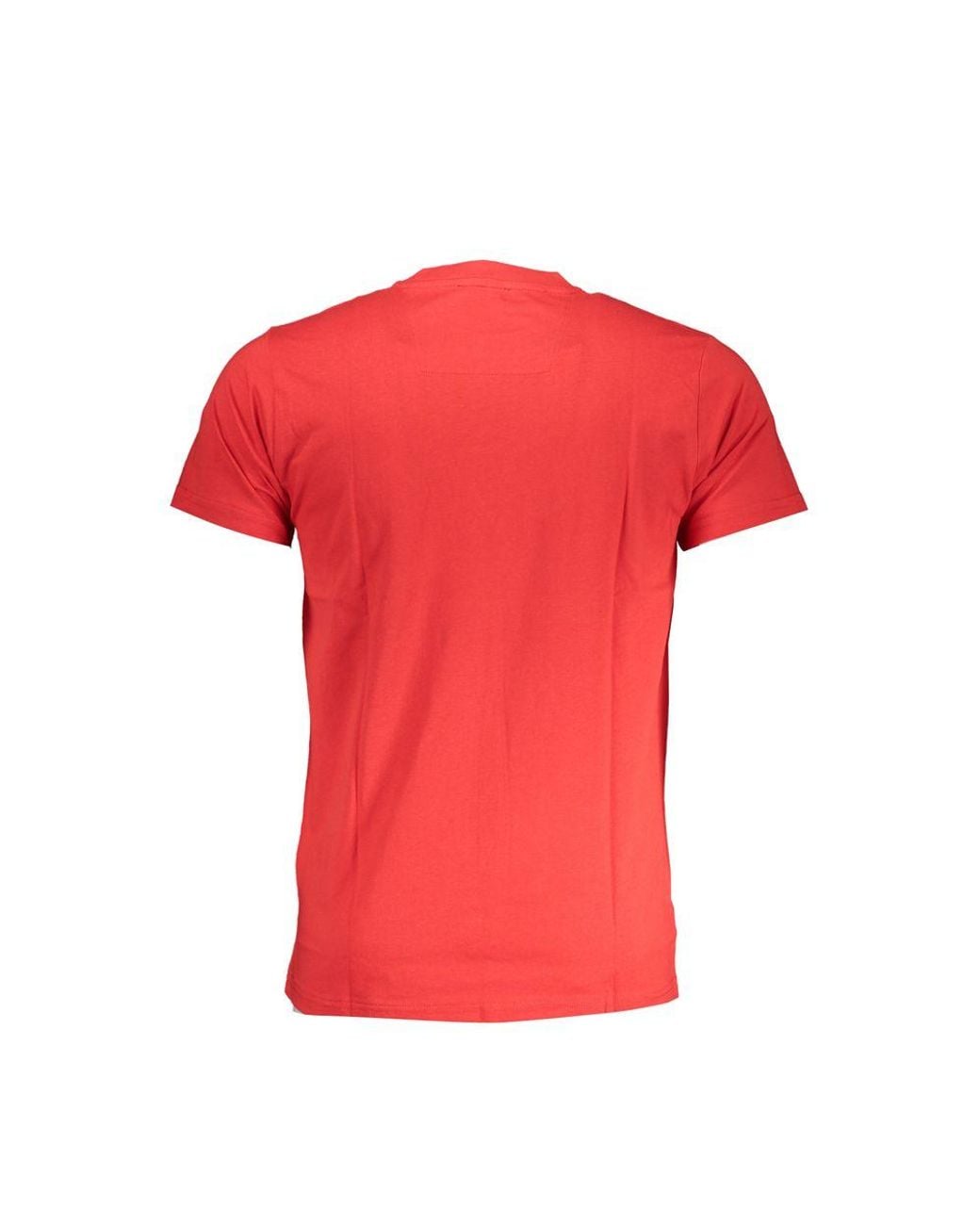 Roberto Cavalli Red Cotton T-Shirt for men