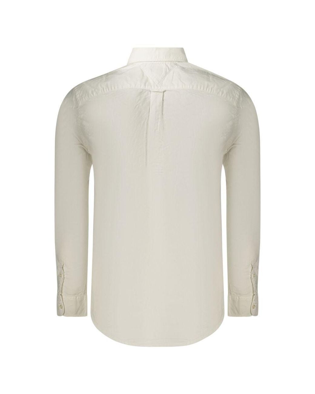 Tommy Hilfiger White Cotton Men's Shirt for men