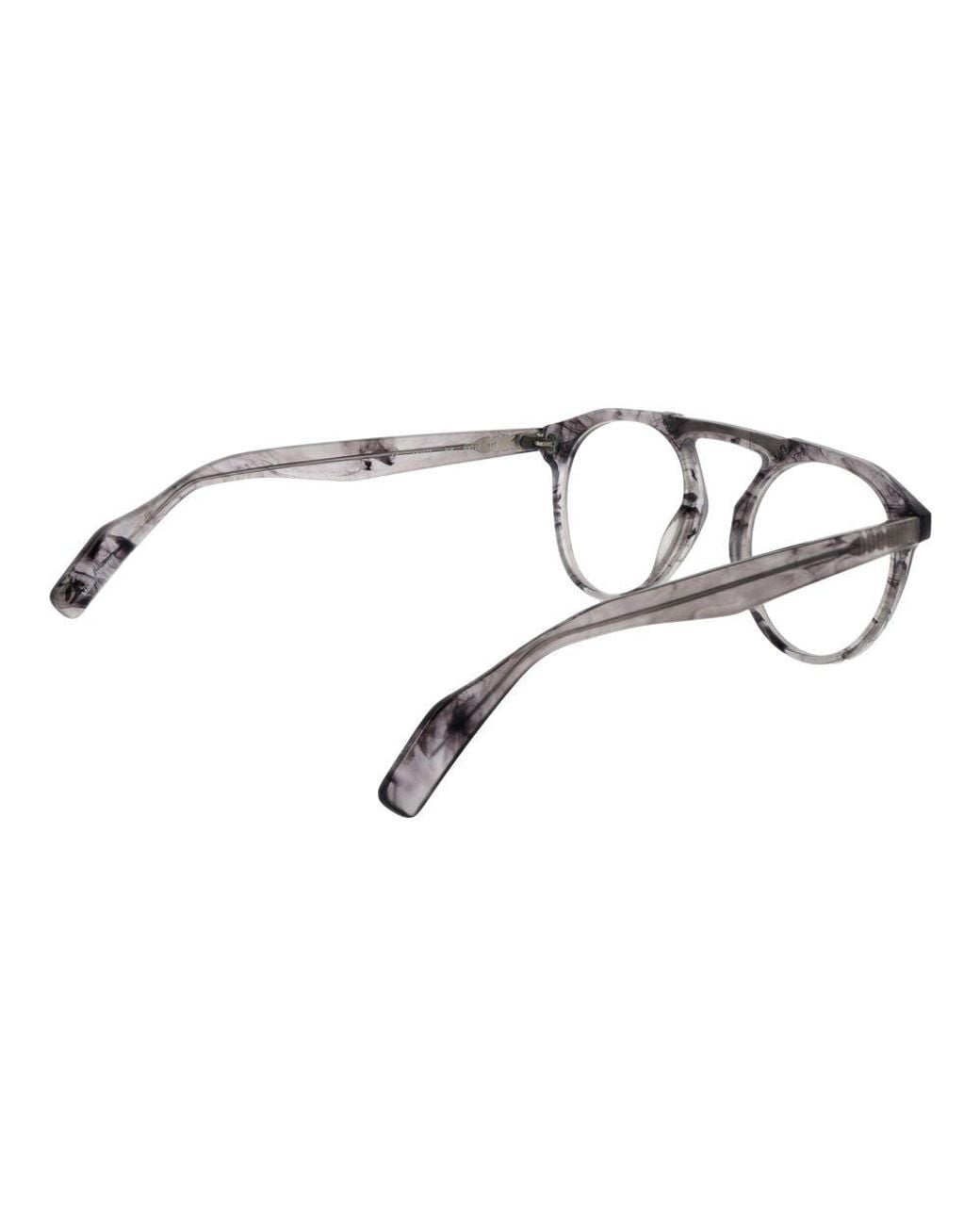 Yohji Yamamoto Black Plastic Glasses (Frames) for men