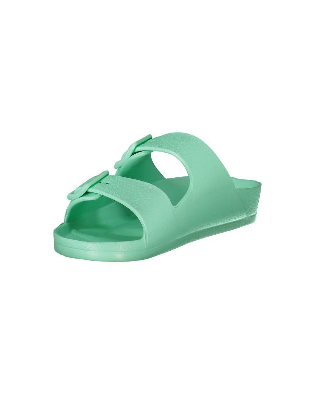 Norway 1963 Green Verde Plastica Slipper
