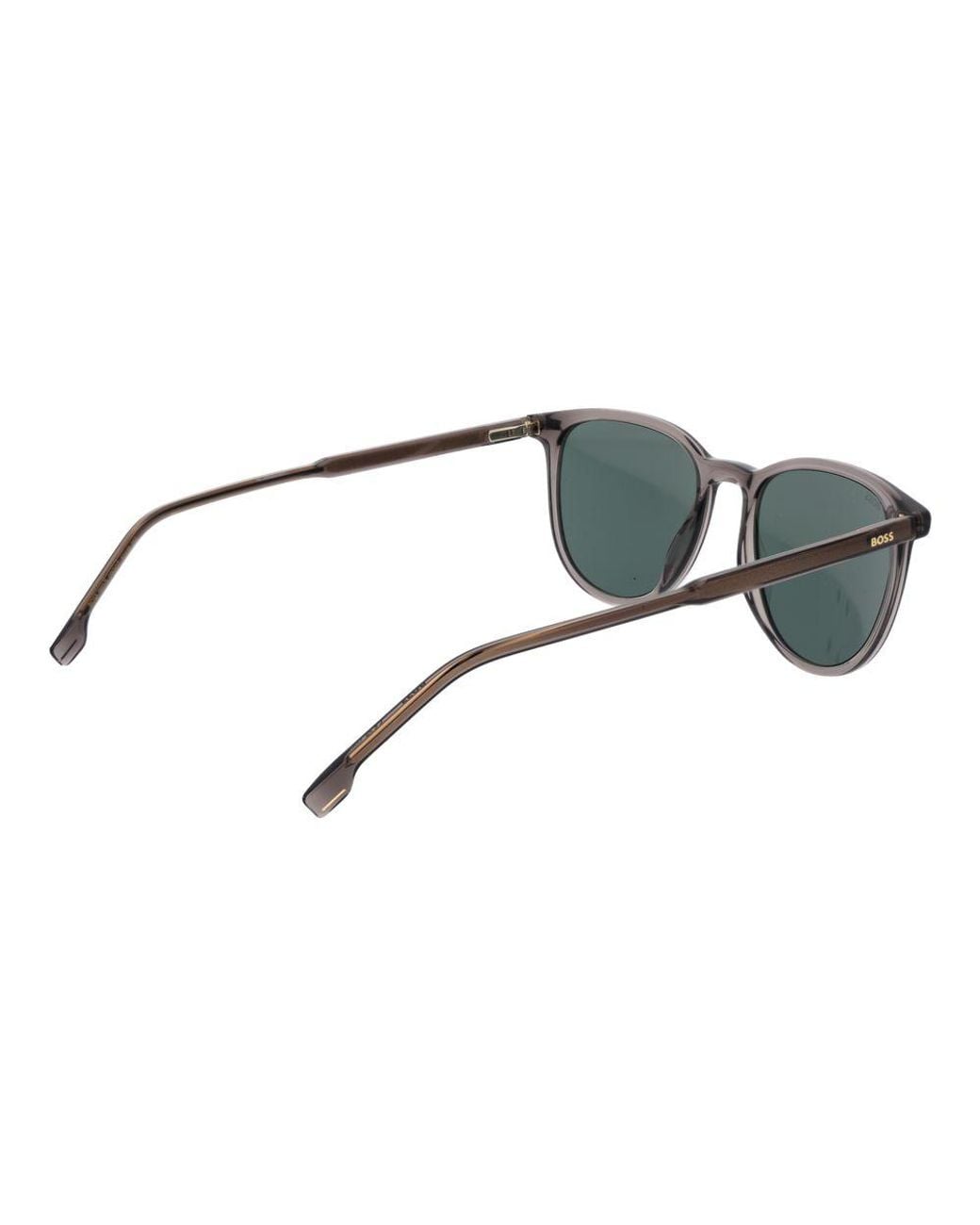 Boss Green Gray Acetate Sunglasses for men