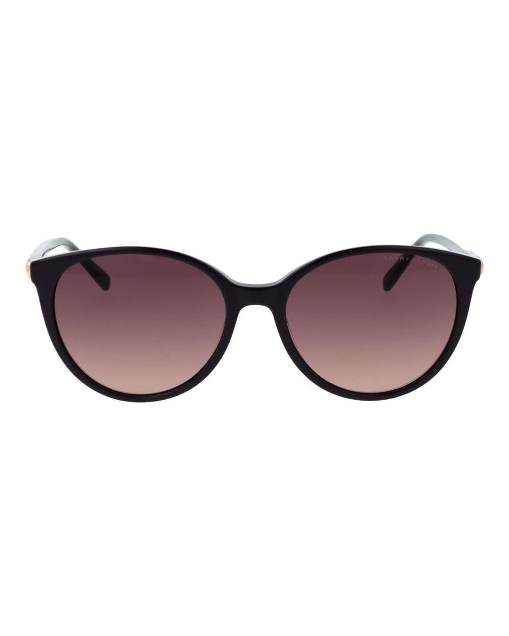 Tommy Hilfiger Brown Acetate Sunglasses
