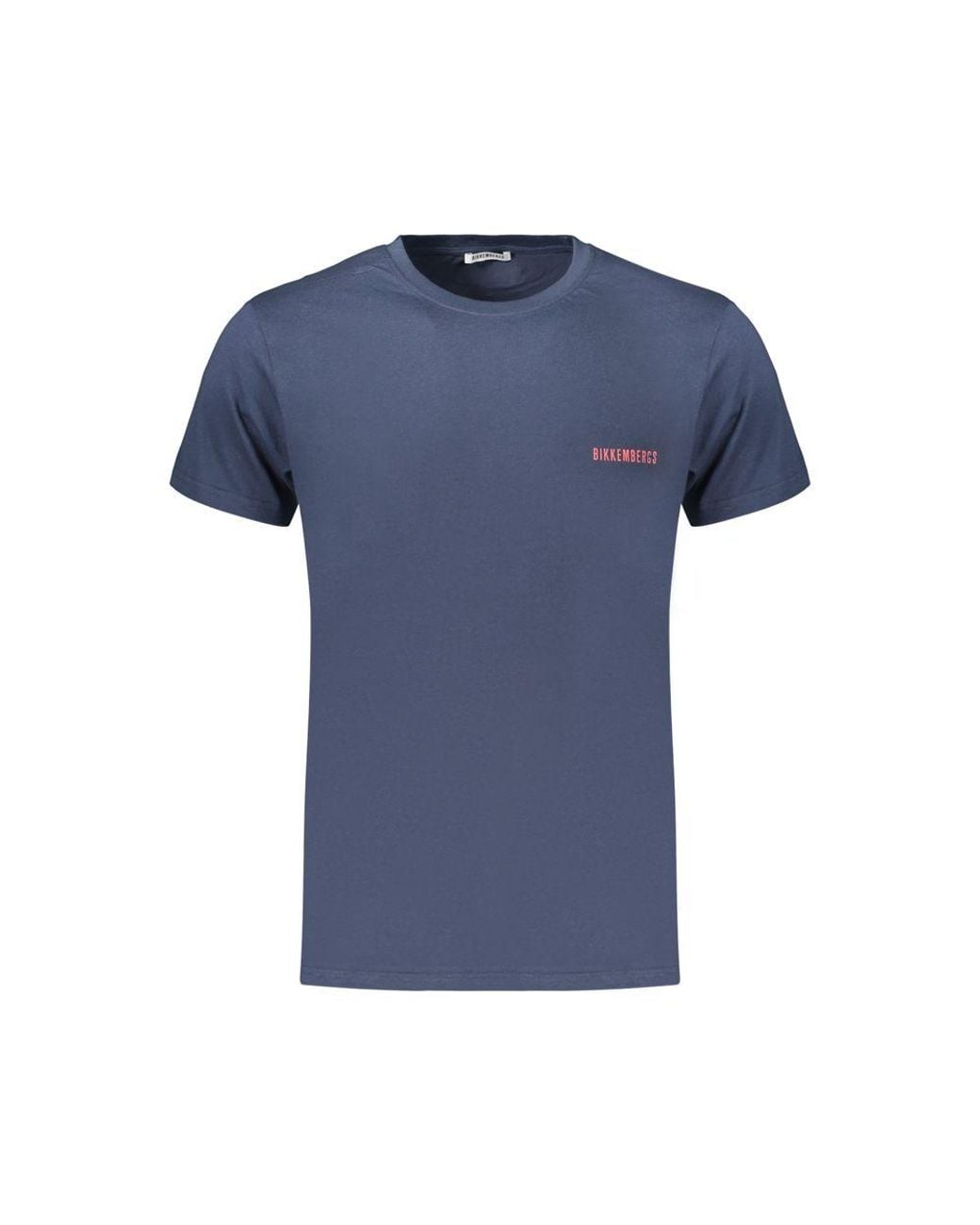 Bikkembergs Blue Cotton Men's T for men