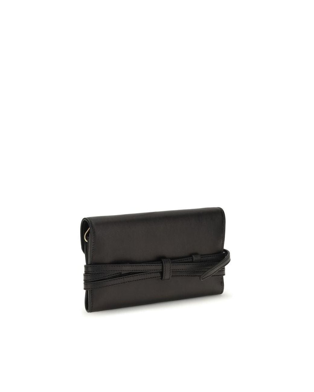 Moschino Black Goatskin Wallet