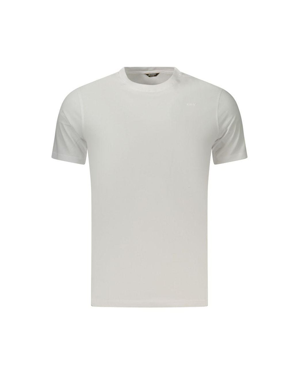 K-Way Gray Bianco Cotton Men's T-shirt - S for men