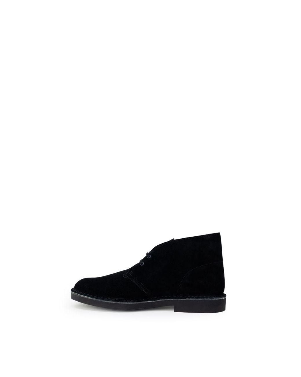 Clarks Black Leather Lace for men