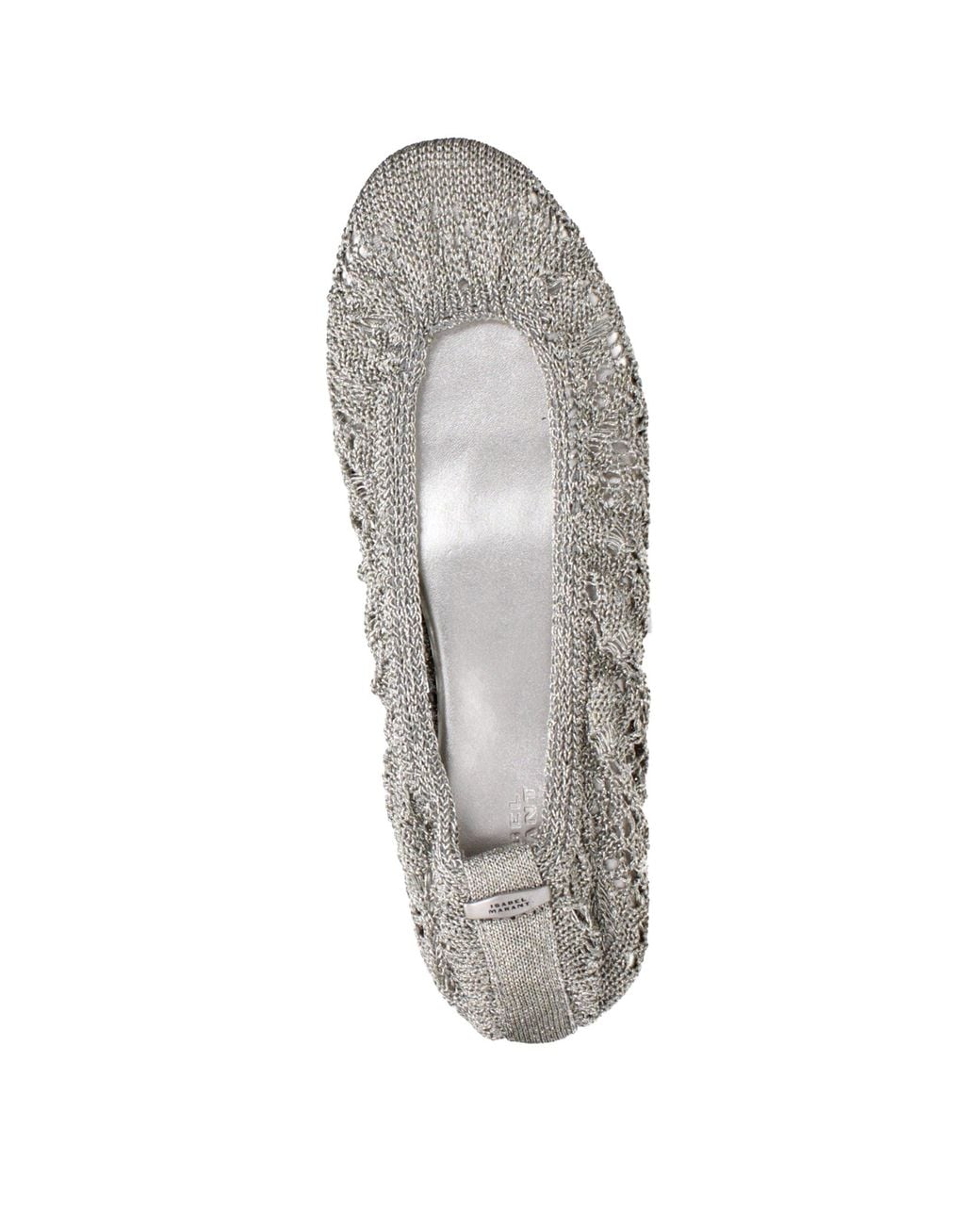 Isabel Marant White Ballerina Fabric