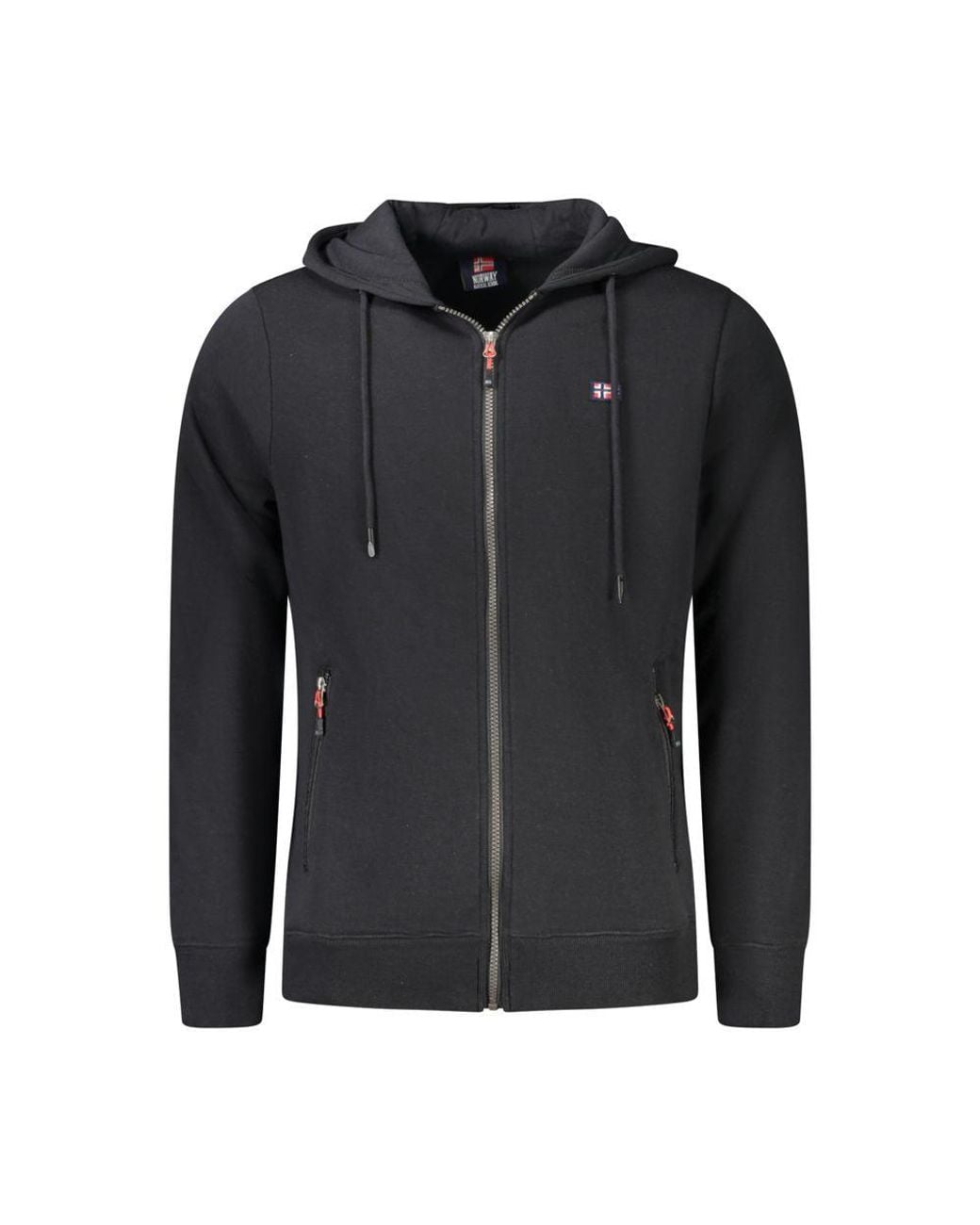 Norway 1963 Black Cotton Sweatshirt for men