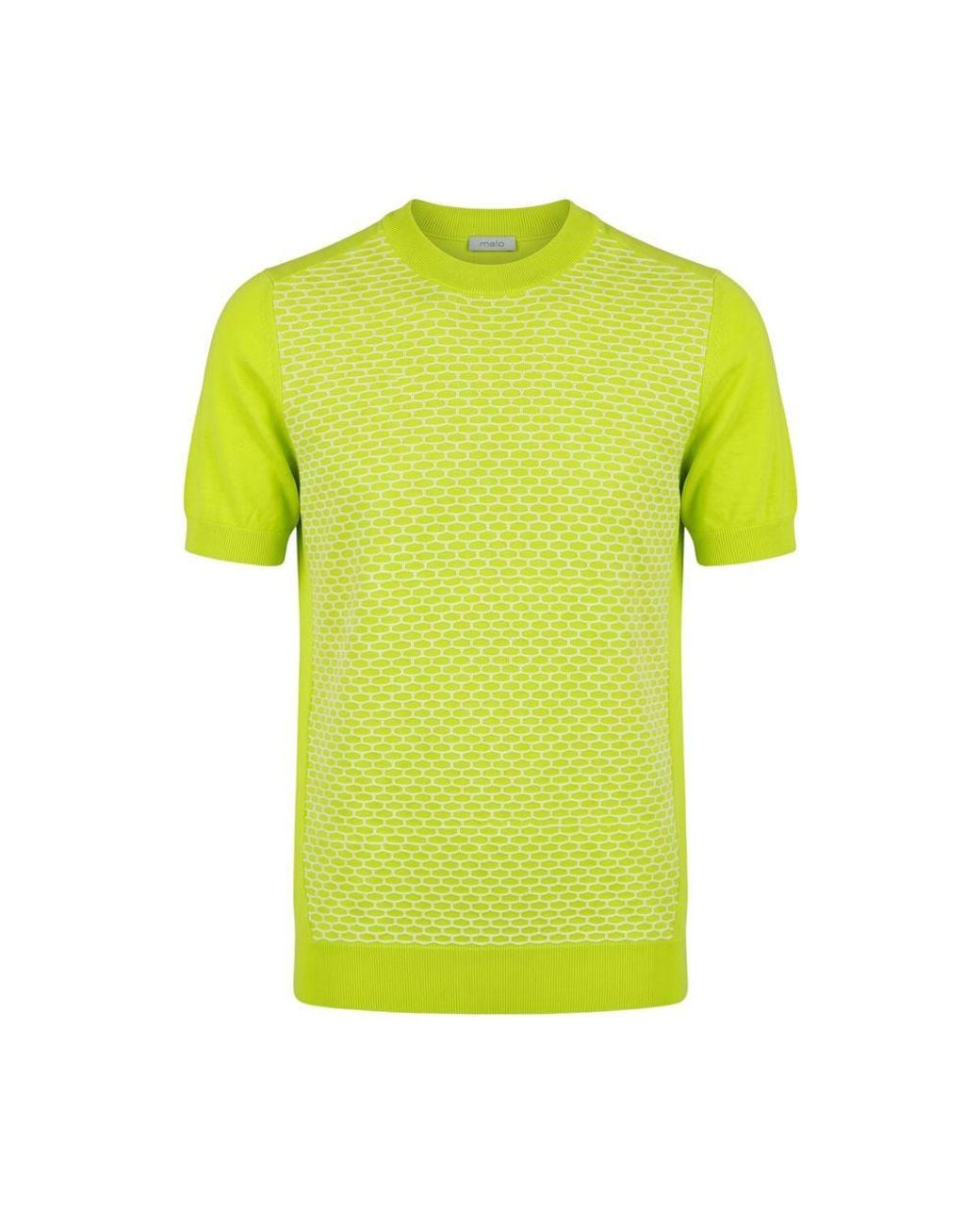 Malo Yellow Green Cotton Men Sweater for men