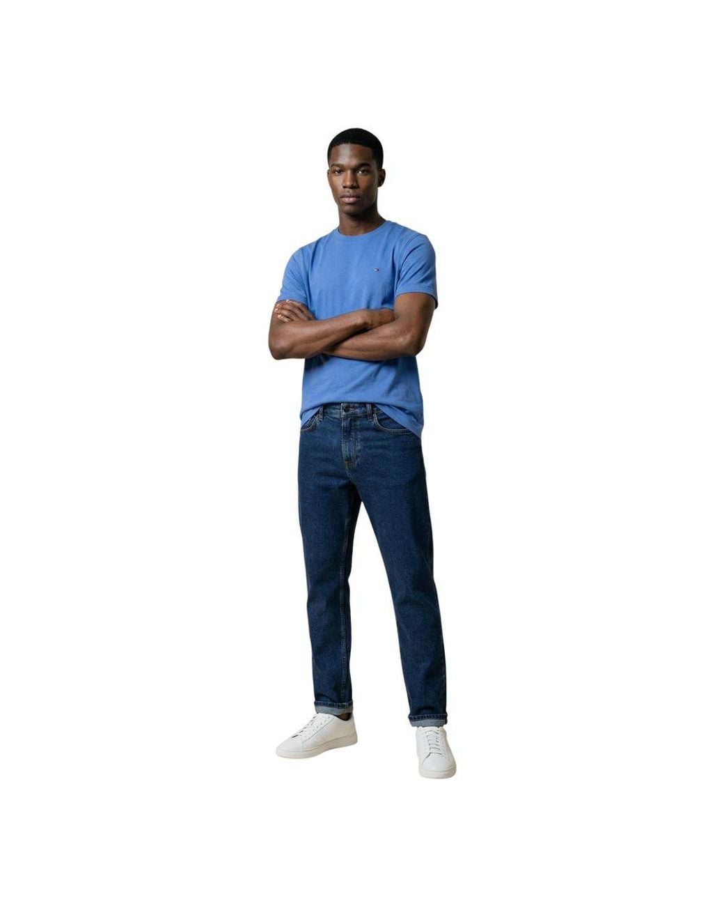 Tommy Hilfiger Blue Recycled Cotton T for men