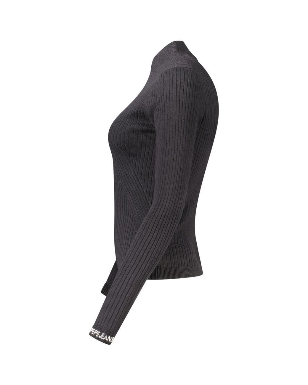 Pepe Jeans Blue Black Cotton Sweater