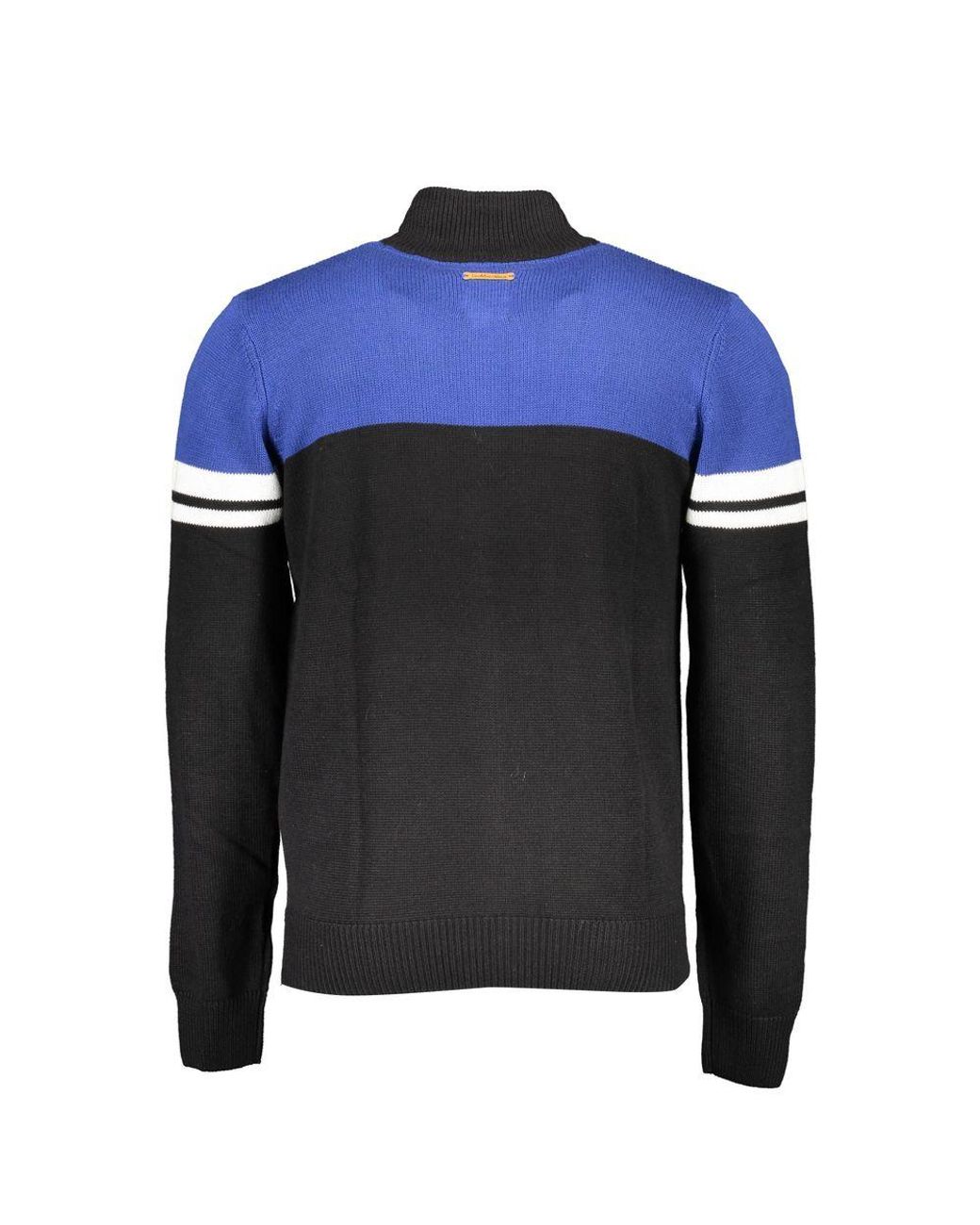 Gianmarco Venturi Black Cotton Men Cardigan for men