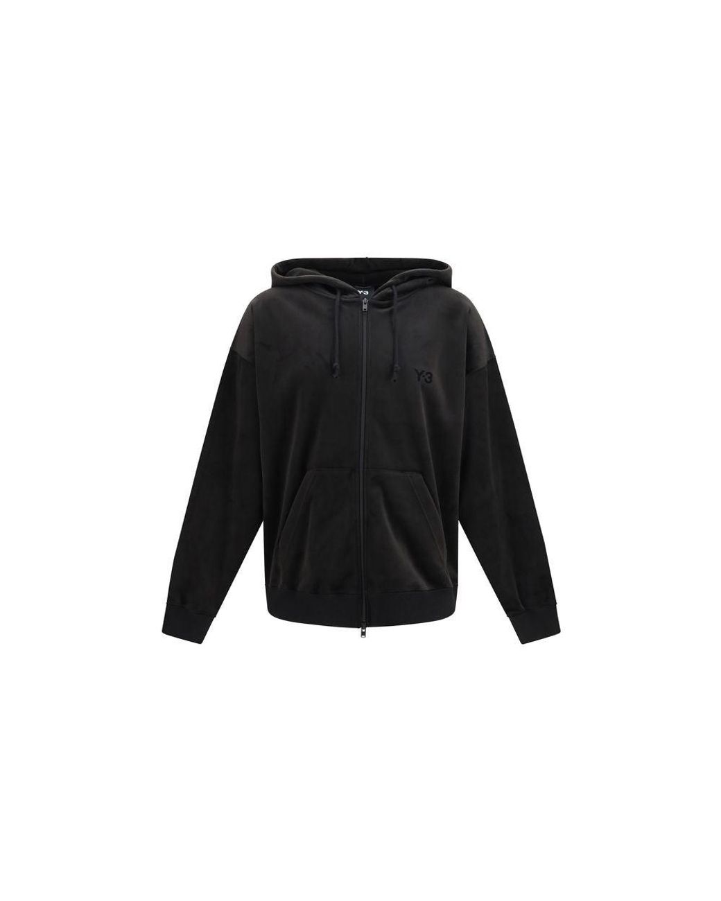Y-3 Black Polyester Sweatshirt for men