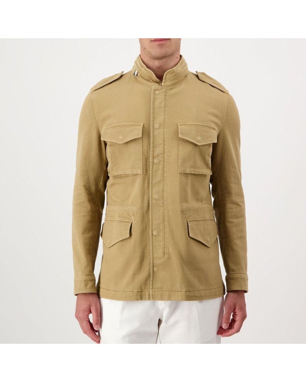 AUTORE Natural Beige Cotton Full for men