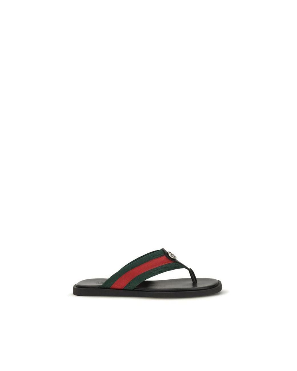 Gucci Black Polyamide Flip for men