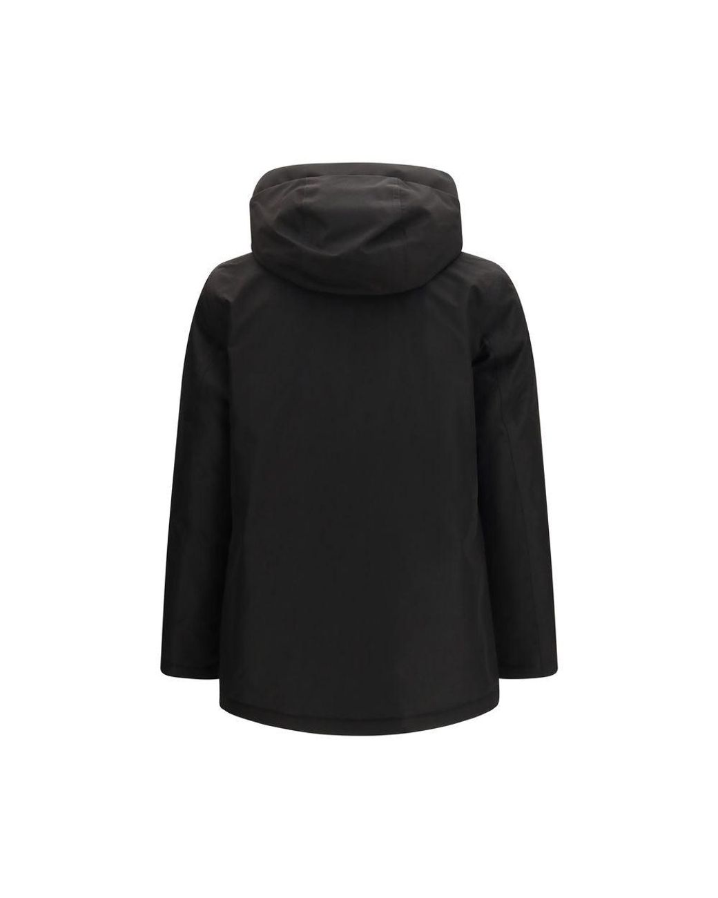 Woolrich Black Goose Down Parka for men