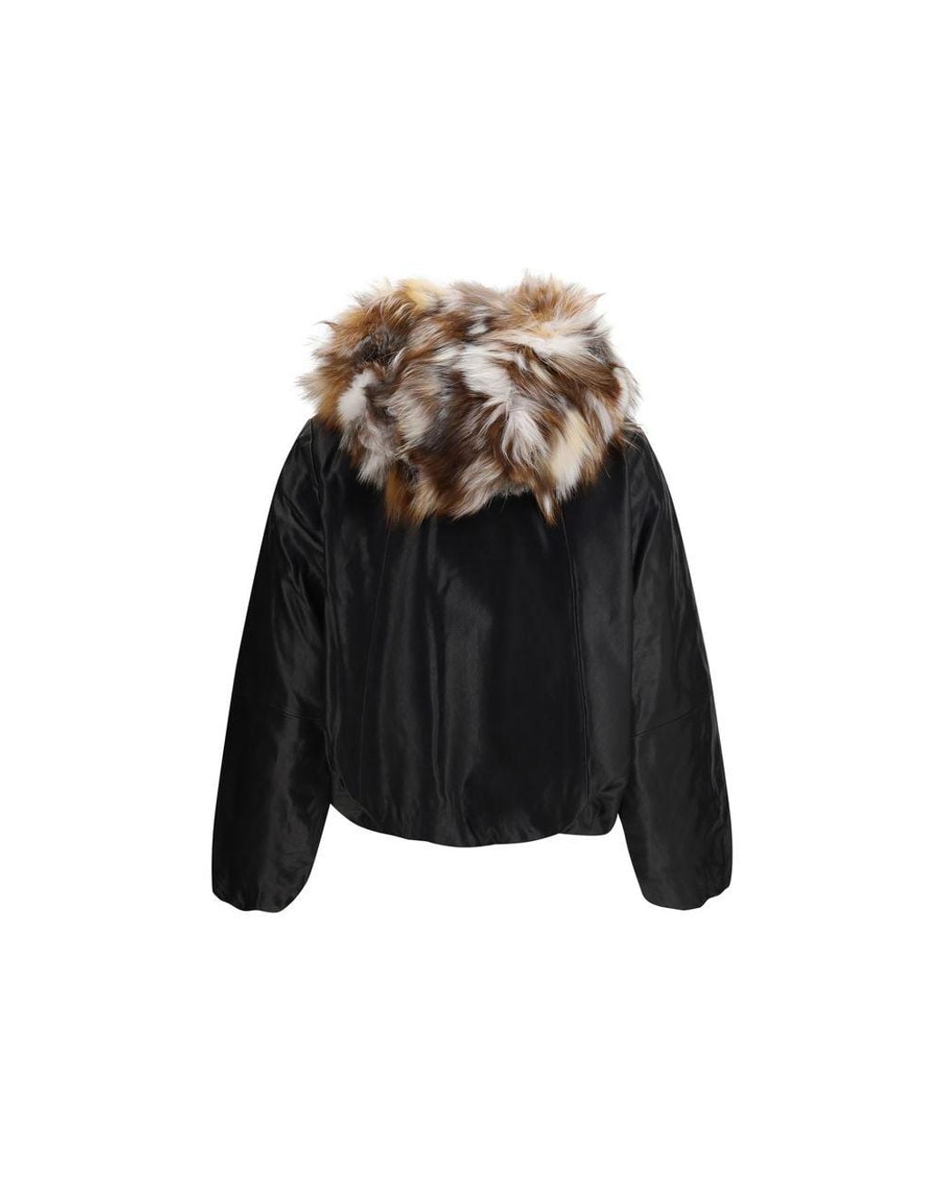 Moose Knuckles Black Lambskin Leather Jacket