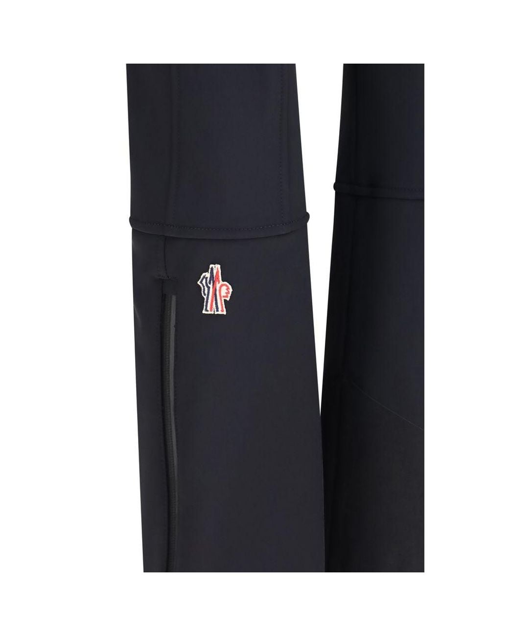 Moncler Blue Black Polyester Athletic Pants