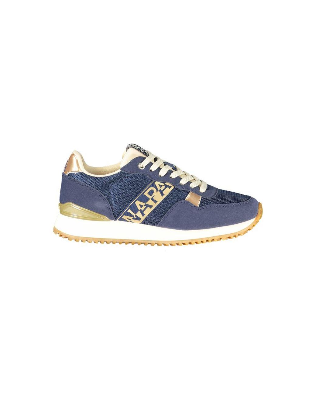 Napapijri Blue Polyester 's Sneaker