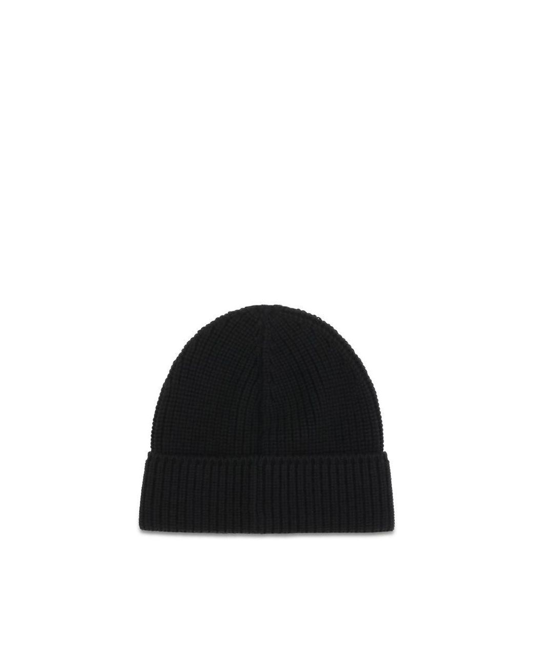 Canada Goose Black Wool Oves Aries Beanie for men