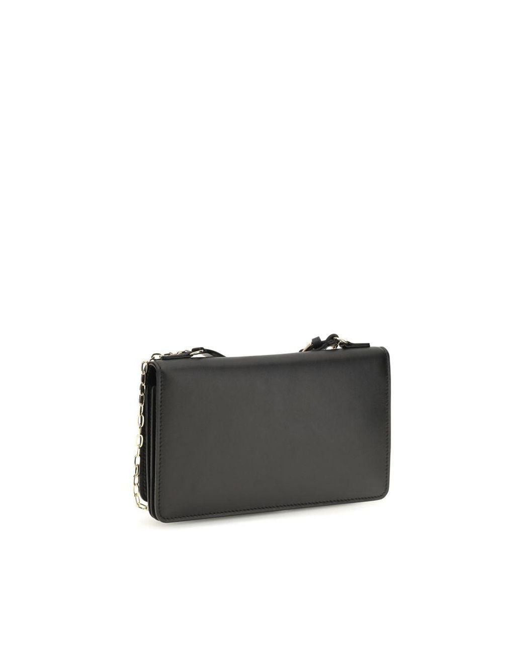 Fendi Black Calf Leather Bos Taurus Wallet