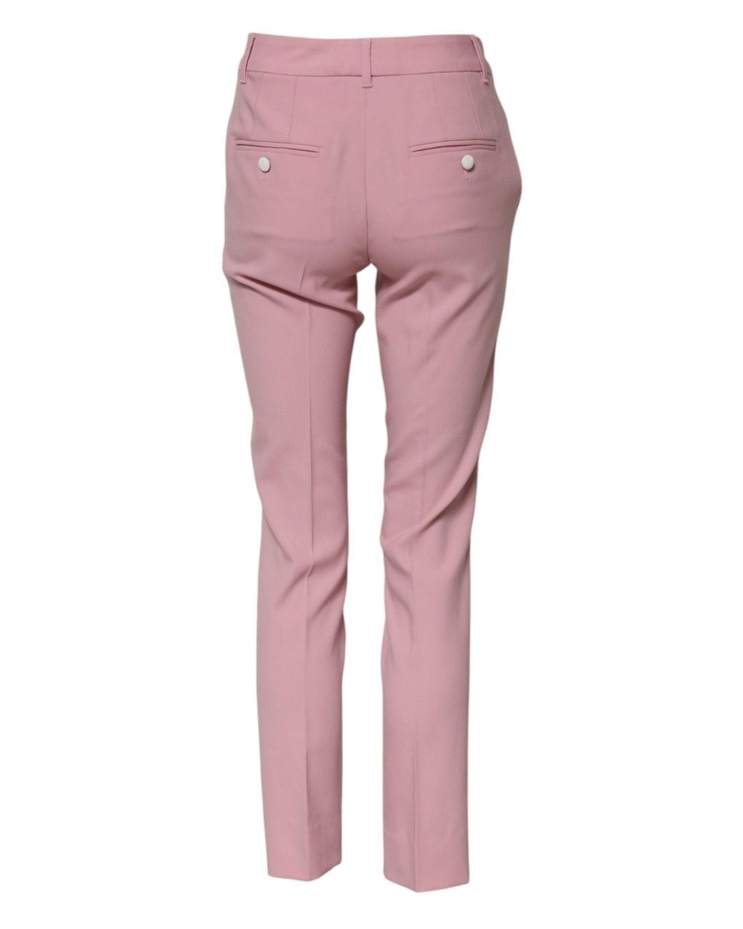 Dolce & Gabbana Pink Slim Fit Pants