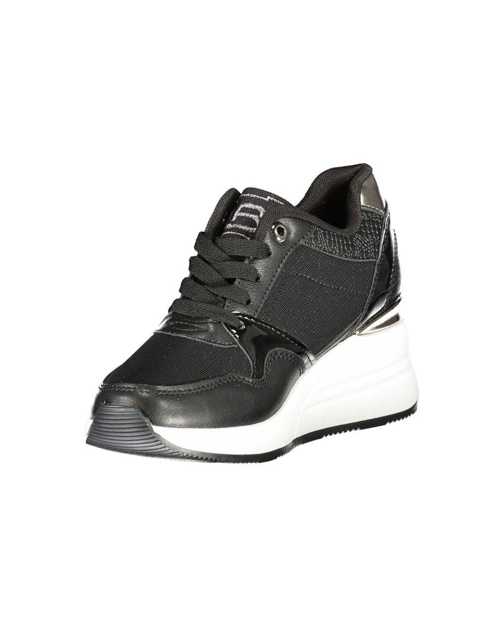 Laura Biagiotti Black Synthetic Sneaker