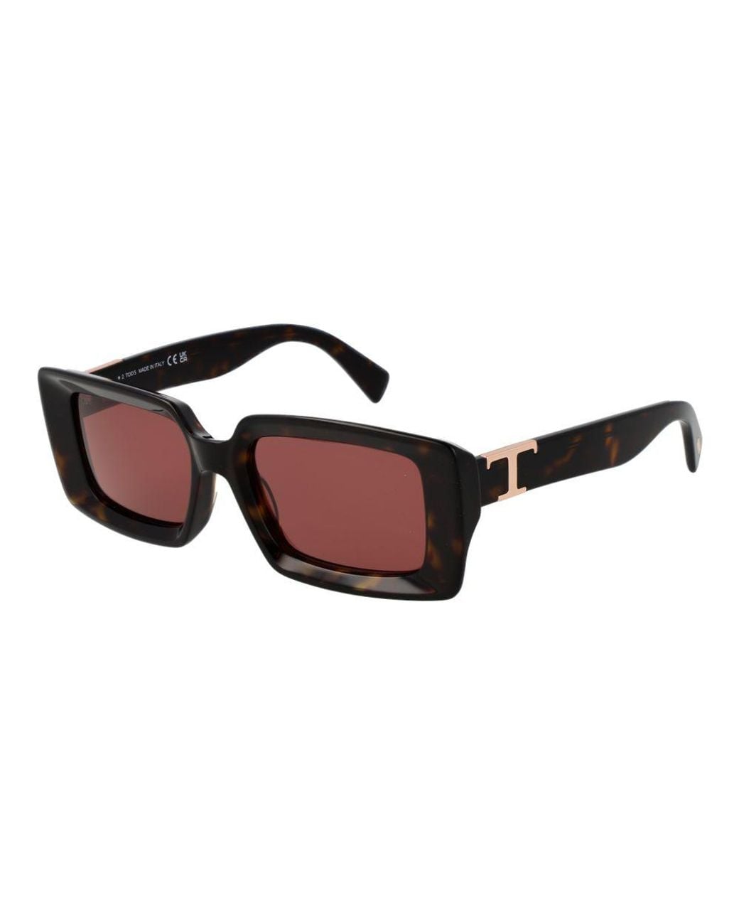 Tod's Black Brown Sunglasses