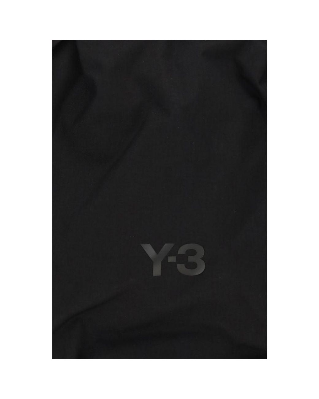 Y-3 Black Nylon Backpack for men