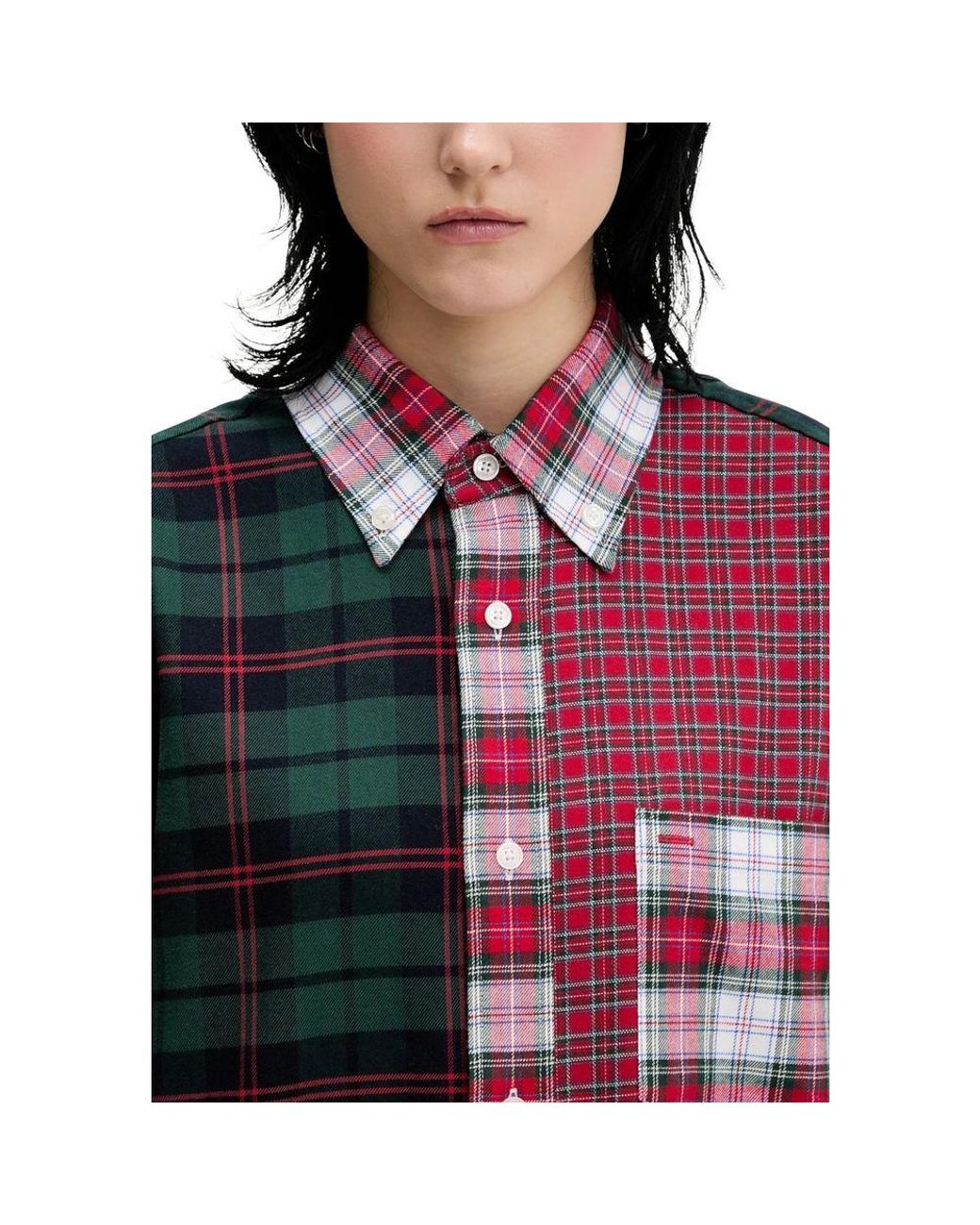 Tommy Hilfiger Red Cotton Longsleeve Shirt