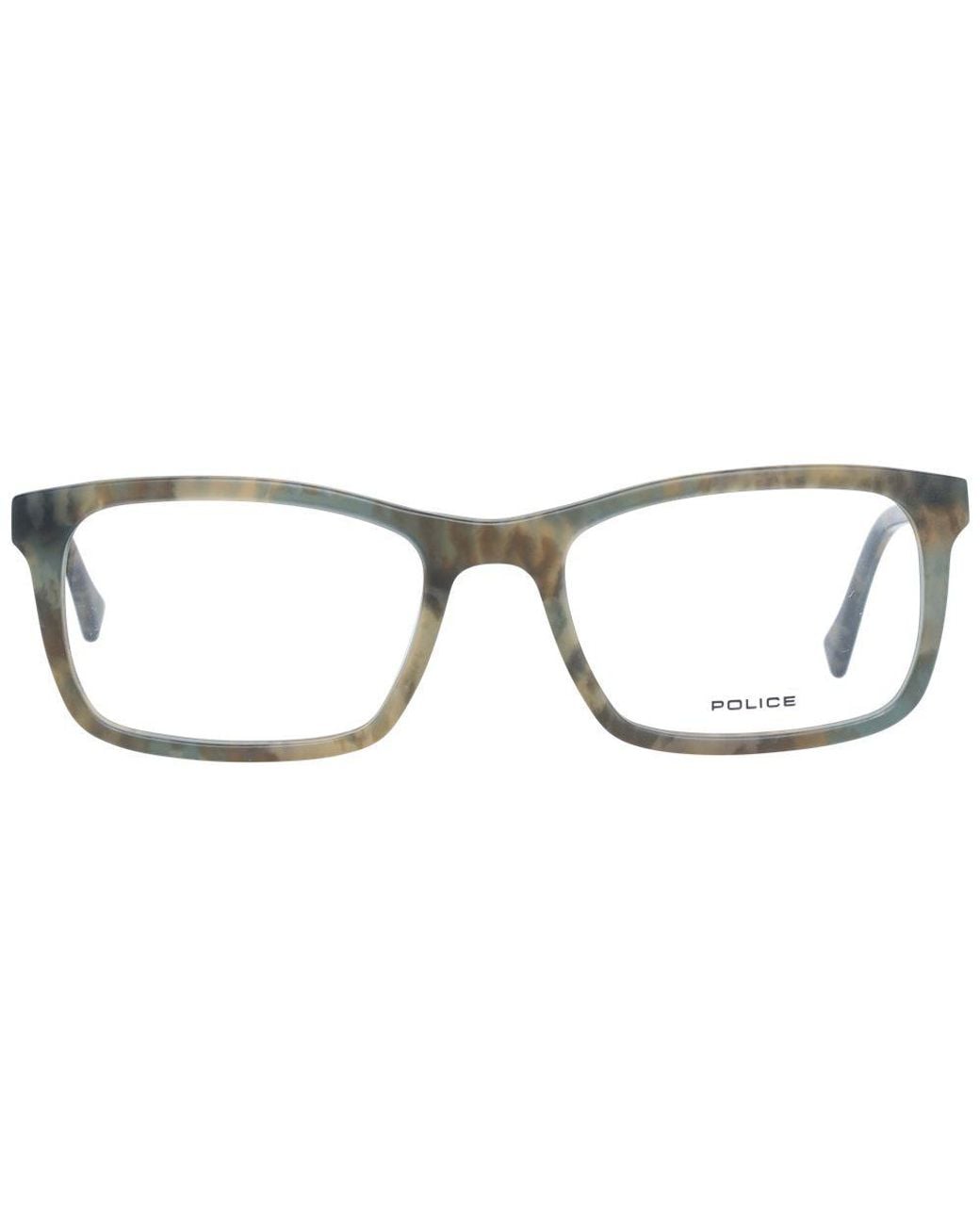 Police Metallic Plastic Glasses (Frames) for men