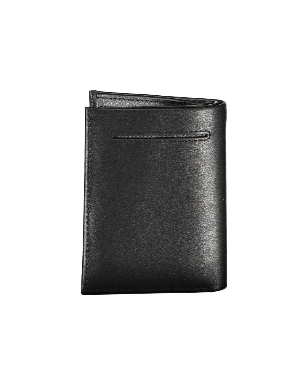 Calvin Klein Black Set Bifold 6cc W/coin Wallets for men