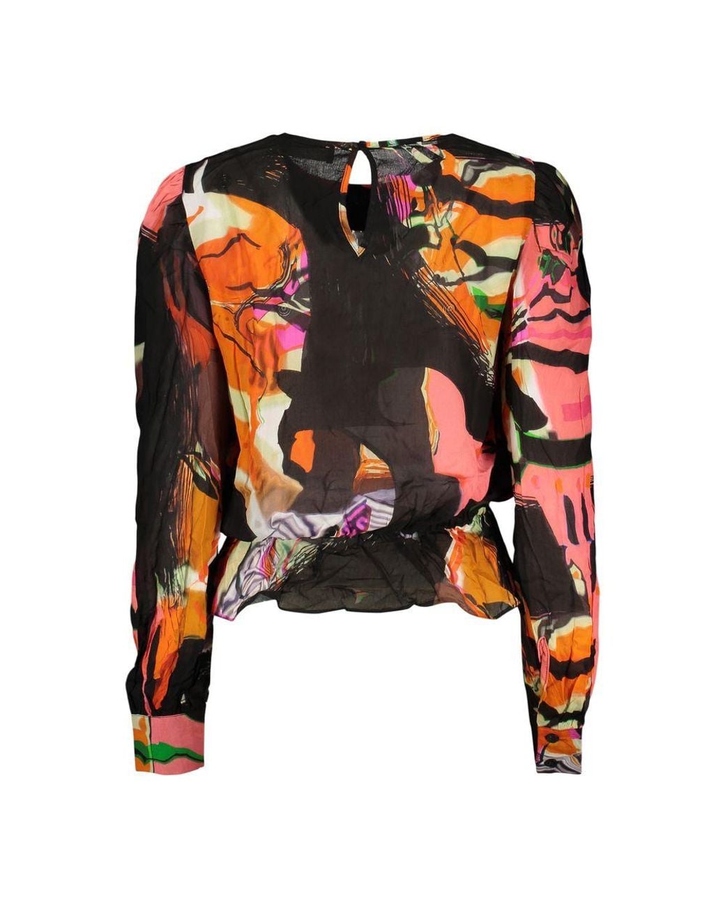 Desigual Black Viscose S Shirt